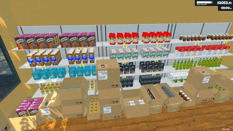 Supermarket Simulator – How to Solve a Storage Room Problem
